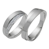 Rauschmayer Trauringe mit 31 Brillanten 0,115 ct. - 06406